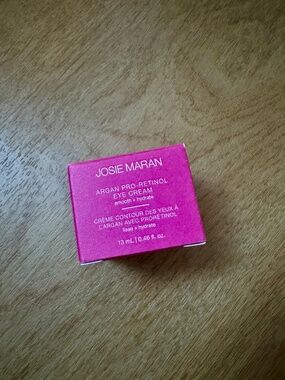 New in Box Josie Maran Argan Pro-Retinol Eye Cream 13ml Full Size